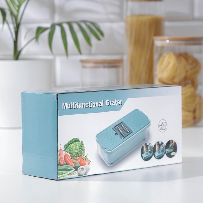 Овощерезка универсальная Mario, 12 предметов, цвет МИКС