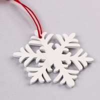 Подвеска новогодняя &laquo;Снежинка&raquo;, (набор 3 шт.)