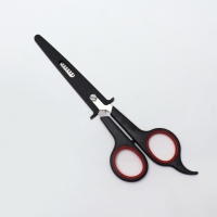 Ножницы филировочные с упором, лезвие &mdash; 6,5 см, цвет МИКС