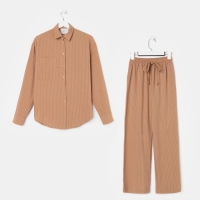 Костюм женский (рубашка и брюки) MIST р. 40-42, охра Костюм женский (рубашка и брюки) MIST р. 40-42, охра