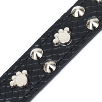 Ошейник рифленый "Путешественник", 52,5 х 2,5 см, микс цветов Ошейник рифленый "Путешественник", 52,5 х 2,5 см, микс цветов