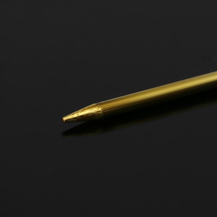 Основа «Брошь-игла» L=5 см, площадка 1,5 см (набор 5 шт.), цвет золото Основа «Брошь-игла» L=5 см, площадка 1,5 см (набор 5 шт.), цвет золото