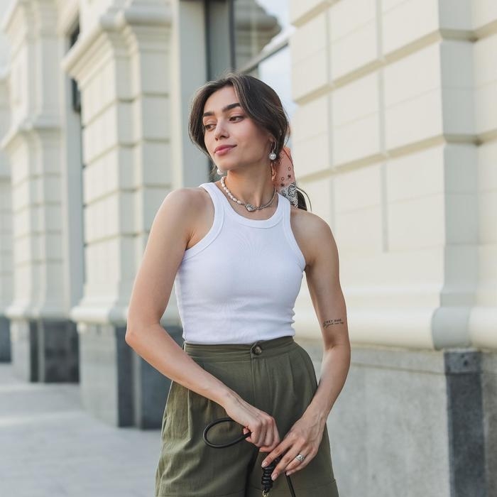 Серьги с жемчугом &laquo;Карелия&raquo; сфера на кольце, цвет белый в серебре, d=2,5, бусина №16