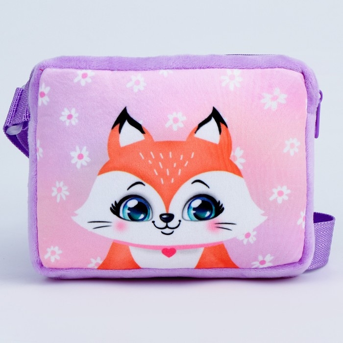 Сумка детская Сумка детская "Лисичка", плюшевая