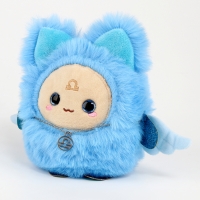 Мягкая игрушка &mdash; Зодиак &laquo;Создай своё украшение. Весы&raquo;, с кулоном