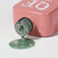 Гель лак для ногтей &laquo;COLOR CHROME&raquo;, 3-х фазный, 10 мл, LED/UV, цвет зелёный (64)