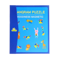 Магнитный танграм &laquo;В книжке&raquo;, 1,5 &times; 18 &times; 22 см