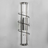 Бра "Кристас" 2хЕ27 40Вт черный 14х12х40см Бра "Кристас" 2хЕ27 40Вт черный 14х12х40см