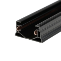 Однофазный трек 2TRA шина, TR-02, 1м, усиленный, накладной, черный Однофазный трек 2TRA шина, TR-02, 1м, усиленный, накладной, черный