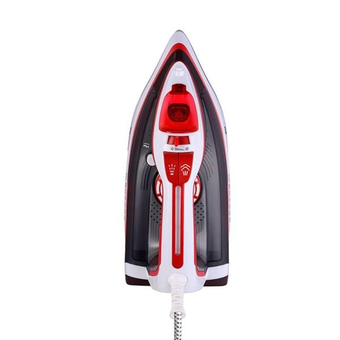 Утюг BQ SI1002, 2600 Вт, керамическая подошва, 30 г/мин, 320 мл, бело-красный Утюг BQ SI1002, 2600 Вт, керамическая подошва, 30 г/мин, 320 мл, бело-красный