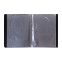 Папка с 20 вкладышами А3, 800 мкм, Calligrata, текстура "песок", чёрная Папка с 20 вкладышами А3, 800 мкм, Calligrata, текстура "песок", чёрная