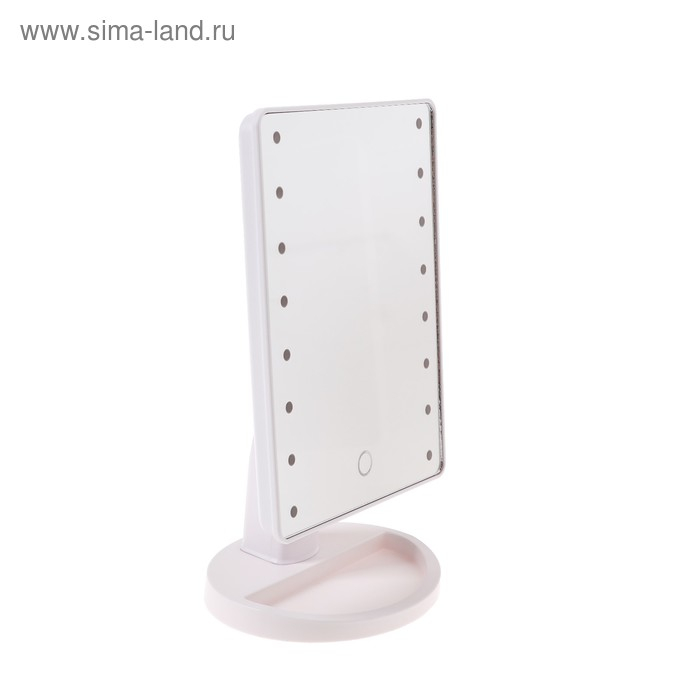 Зеркало ENERGY EN-704, подсветка, 26 х 17 х 12 см, 4хАА Зеркало ENERGY EN-704, подсветка, 26 х 17 х 12 см, 4хАА