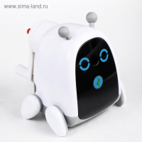 Точилка механическая с контейнером, "Робот", корпуса МИКС Точилка механическая с контейнером, "Робот", корпуса МИКС