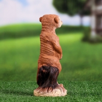 Садовая фигура "Сурикат маленький" 8х8х22см Садовая фигура "Сурикат маленький" 8х8х22см