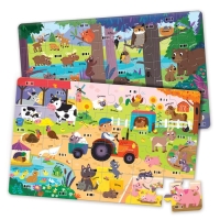 Говорящий обучающий робот &laquo;На ферме. В лесу&raquo;, белый робот, более 500 игр, вопросов и ответов