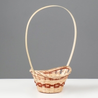 Корзина плетеная &laquo;Ладья&raquo;, 18&times;16&times;6 см, бамбук