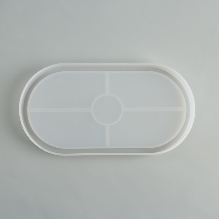 Набор для создания поддона из гипса с сухоцветами &laquo;Овал&raquo;