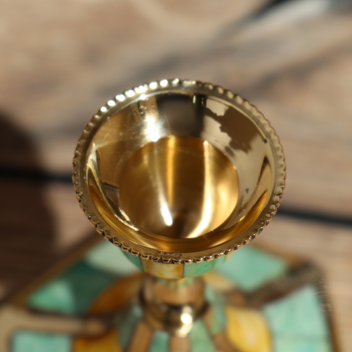Подсвечник "Солд" 9,5 см, латунь