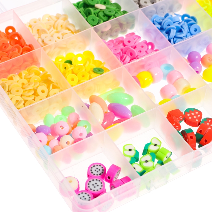 Набор для творчества «Создай своё украшение», бусинки, 24 вида Набор для творчества «Создай своё украшение», бусинки, 24 вида