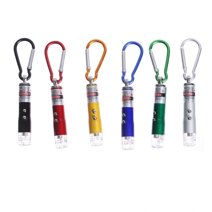 Лазер &laquo;100% счастья для вашего кота&raquo;, цвета МИКС, в шоубоксе