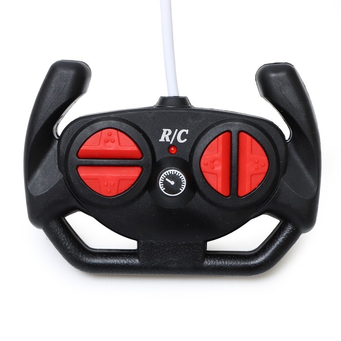 Машина &laquo;Внедорожник&raquo;, радиоуправляемая, 1:18, световые эффекты, работает от батареек, цвет чёрный