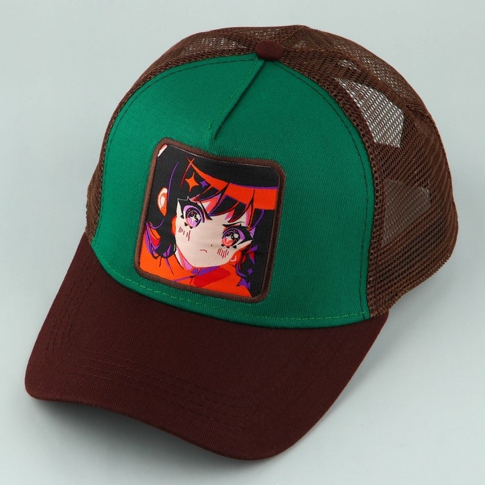 Кепка женская с сеткой &laquo;Аниме&raquo;, р-р 56