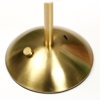 Настольная лампа "Берта" LED USB АКБ золото 13х13х29 см RISALUX Настольная лампа "Берта" LED USB АКБ золото 13х13х29 см RISALUX