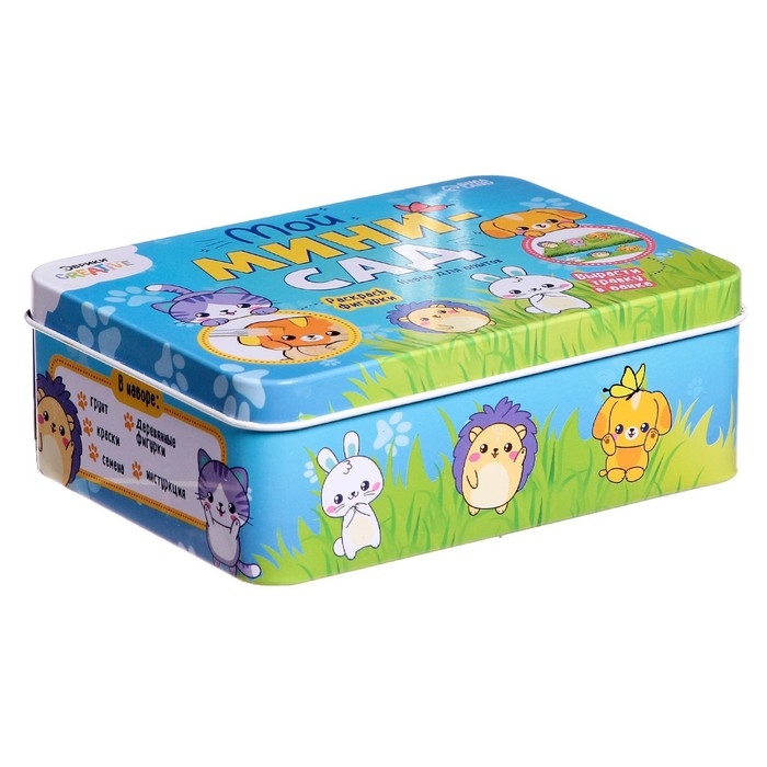 Набор для опытов &laquo;Мой мини-сад: Зверята&raquo;, вырасти травку