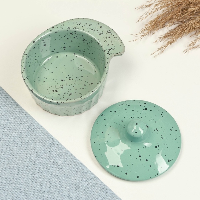 Кокотница "Ностальгия" с крышкой 0,2л / 12х8см, гармония