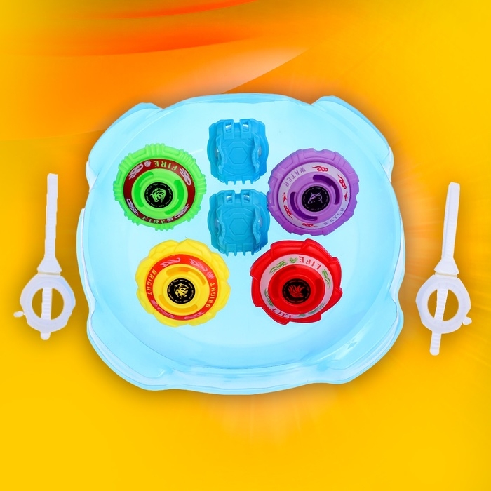 Набор волчков &laquo;Титан&raquo;, с устройством запуска