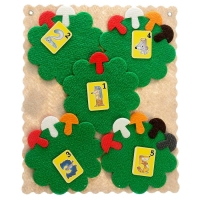 Дидактический набор &laquo;Математические корзинки Ларчик 10&raquo;