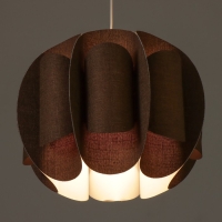 Светильник BayerLux "Сарри" Е27 15Вт шоколадный 44х44х35-135 см