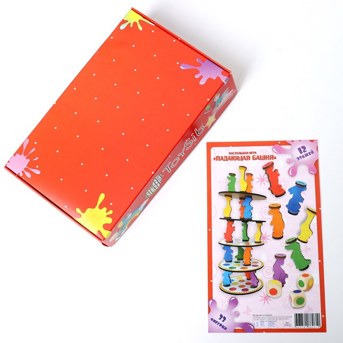 Настольная игра &laquo;Падающая башня&raquo;