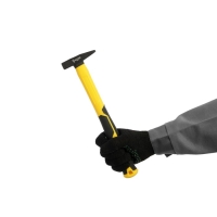 Молоток слесарный ТУНДРА ПРОФИ, квадратный боек, фиберглассовая 3К рукоятка, 100 г Молоток слесарный ТУНДРА ПРОФИ, квадратный боек, фиберглассовая 3К рукоятка, 100 г