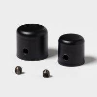 Карниз однорядный кованый, 160-300 см, телескопический, металл, черный