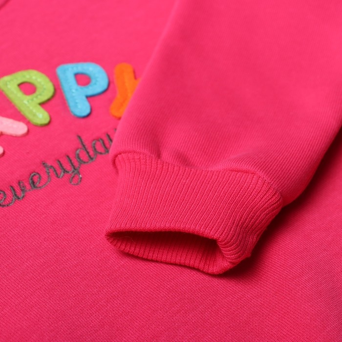 Комплект для девочки (свитшот, брюки), цвет фуксия, рост 104 см Комплект для девочки (свитшот, брюки), цвет фуксия, рост 104 см