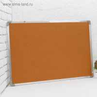 Доска двусторонняя, пробковая и магнитно-маркерная, 90 × 60 см Доска двусторонняя, пробковая и магнитно-маркерная, 90 × 60 см