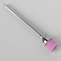 Щётка-браш для аппаратного маникюра, в пластиковой коробке, цвет розовый