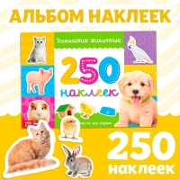 250 наклеек &laquo;Домашние животные&raquo;, 8 стр.