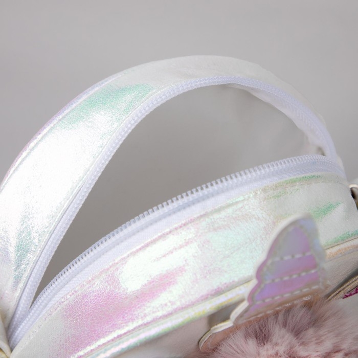 Сумка детская для девочки &laquo;Волшебный единорог&raquo;, цвет белый