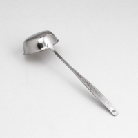 Ложка разливательная малая &laquo;Уралочка&raquo;, 30 см, d=9 см, толщина 2,5 мм (М13), упрощённой обработки