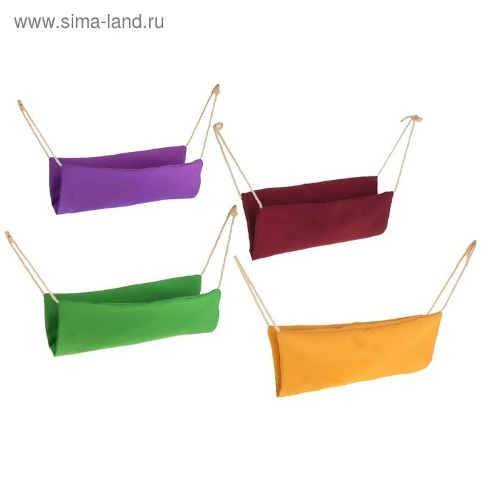 Гамак для грызунов шуршащий, 30 х 30 см микс цветов Гамак для грызунов шуршащий, 30 х 30 см микс цветов