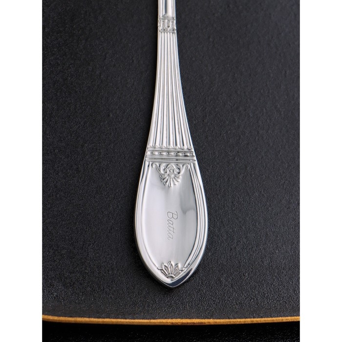 Ложка столовая &laquo;Беркли&raquo;, длина 21 см, толщина 3 мм, цвет серебряный