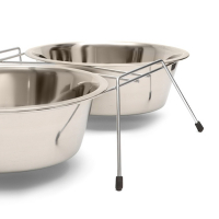 Набор из 2 мисок на подставке, 2 х 2,5 л Набор из 2 мисок на подставке, 2 х 2,5 л