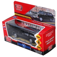 Машина металлическая &laquo;ГАЗ-2402 ВОЛГА&raquo;, 12 см, открываются двери, багаж, цвет черный