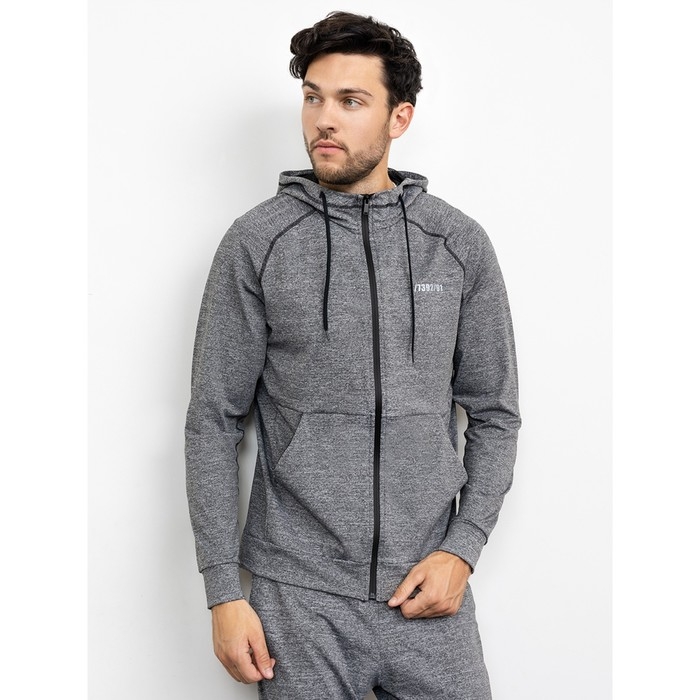 Толстовка мужская, цвет чёрно-белый, размер 54 Толстовка мужская, цвет чёрно-белый, размер 54