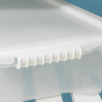 Контейнер для хранения с крышкой Porter, 8 л, 41&times;31&times;11 см, цвет слоновая кость