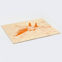 Основы для выжигания &laquo;Истребитель&raquo; 30х21 см