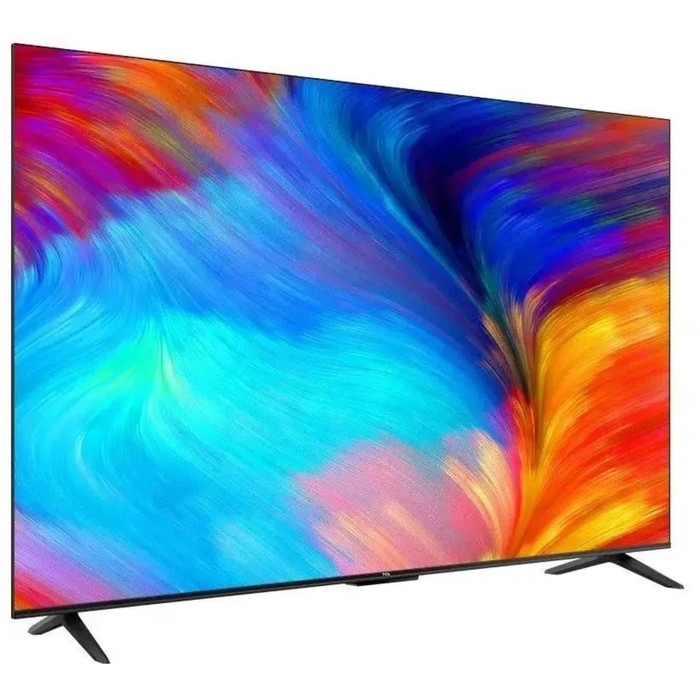 Телевизор TCL 43P635, 43", 3840x2160, DVB-T/T2/C/S2, HDMI 3, USB 2, Smart TV, чёрный
