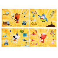 Игровой набор 6 в 1 &laquo;МиМиМишки.Тренируем память и внимание&raquo;